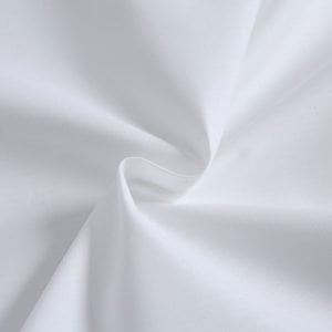 Mx2102 40s T200 Solid White Purified Cotton Tabby Fabric 01
