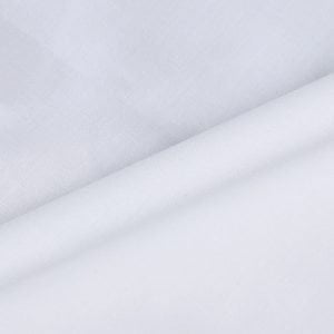 Mx2105 T 40s T233 White Polycotton Percale Weave Feather Proof Fabric 01