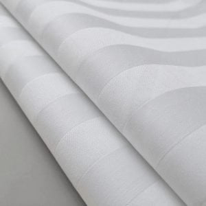 Mx2130 40s T250 Continuous 2cm Vertical Line Interlacings Satin Stripe Cotton Fabric 01