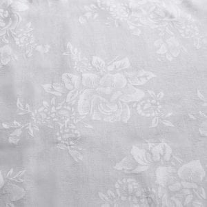 Mx2145 60s by 40s T300 Pure Cotton Air Jet Weaving Peony Satin Jacquard White Fabric 03