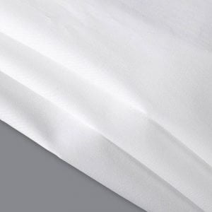 Mx2149 40s T205 Bleached White Diagonal Wale Textured Cotton Twill Fabric 02