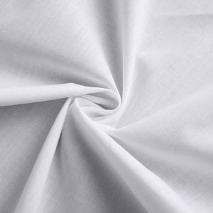 Mx2152 45s T186 Bleached White Poly Cotton Pocketing Fabric for Garment 01